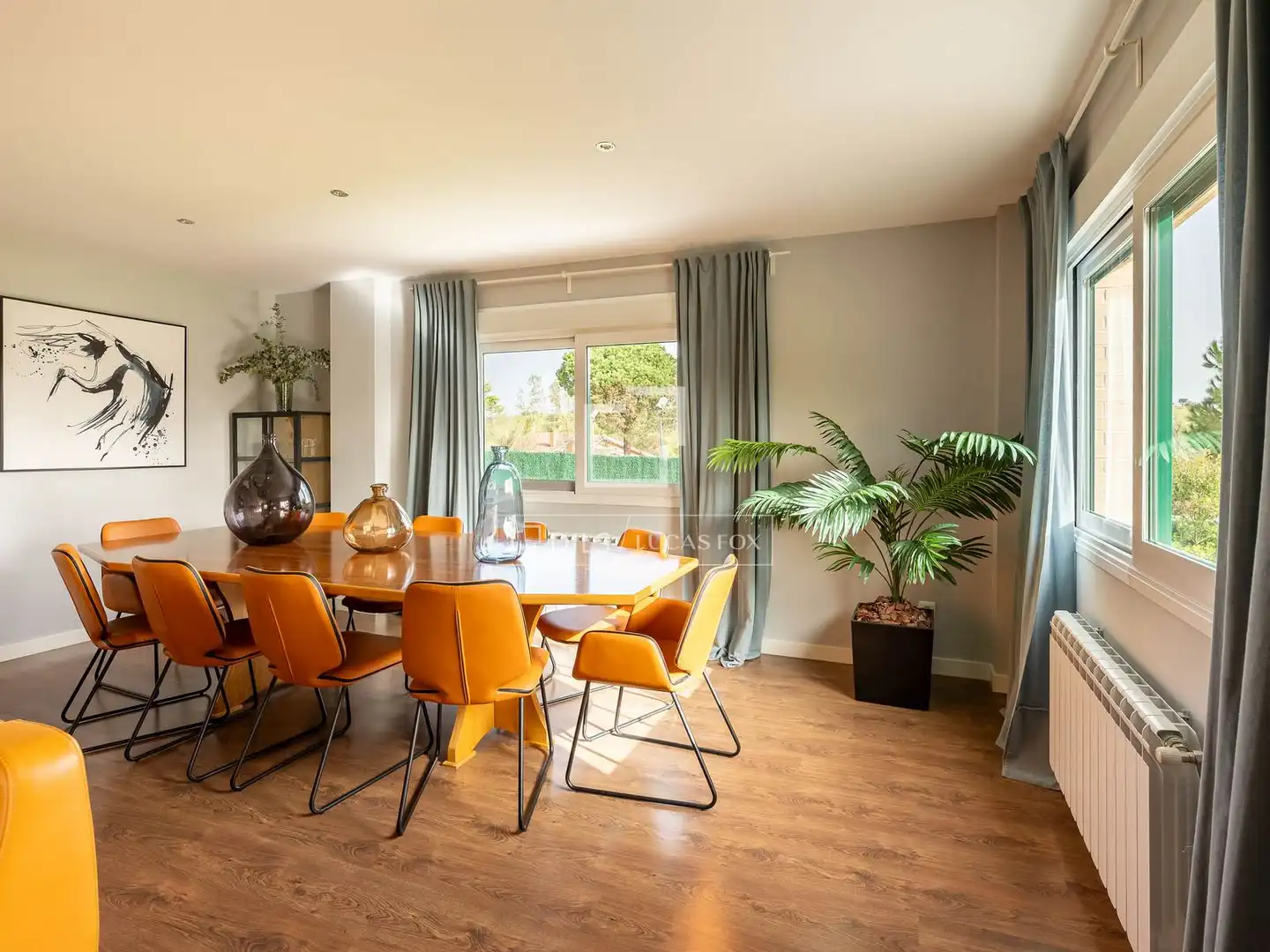 Comedor de Casa o chalet de alquiler en Tres Cantos con Calefacción, Jardín privado y Trastero