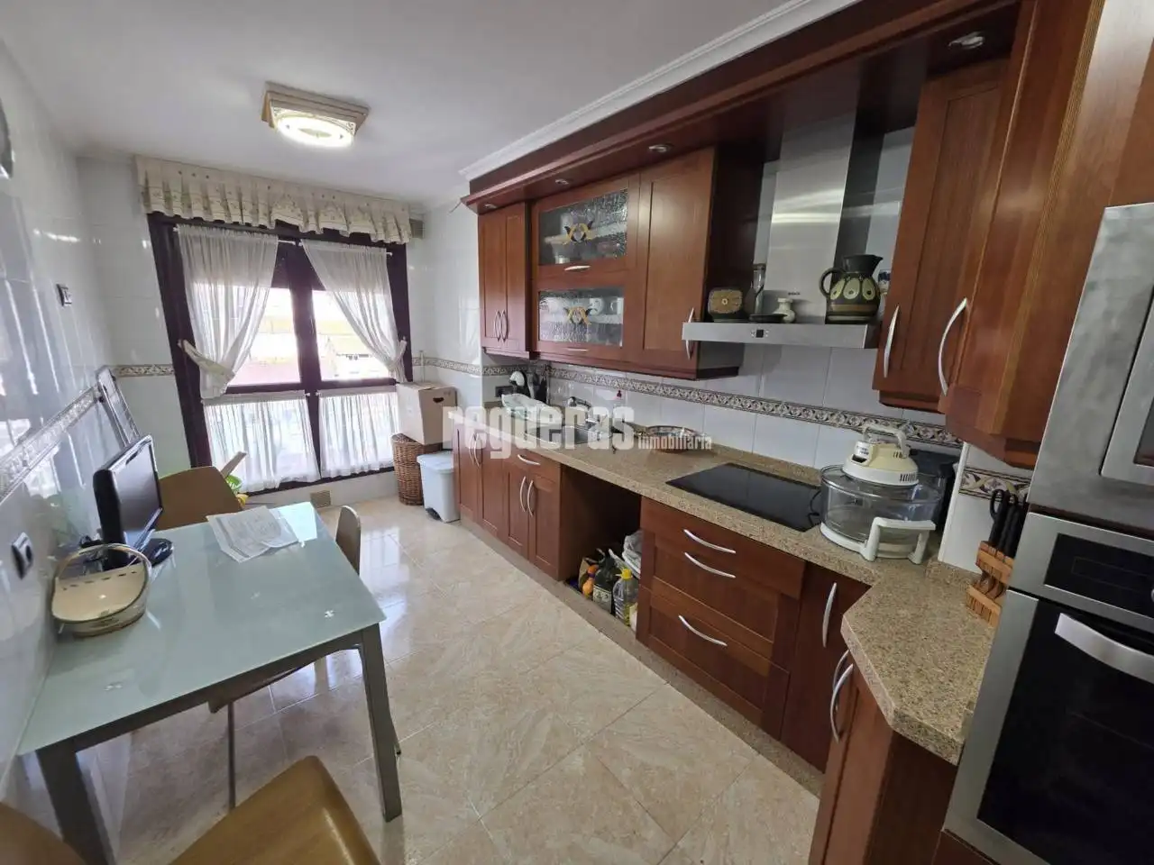 Kitchen of Flat for sale in Corvera de Asturias  with Heating, Storage room and Furnished