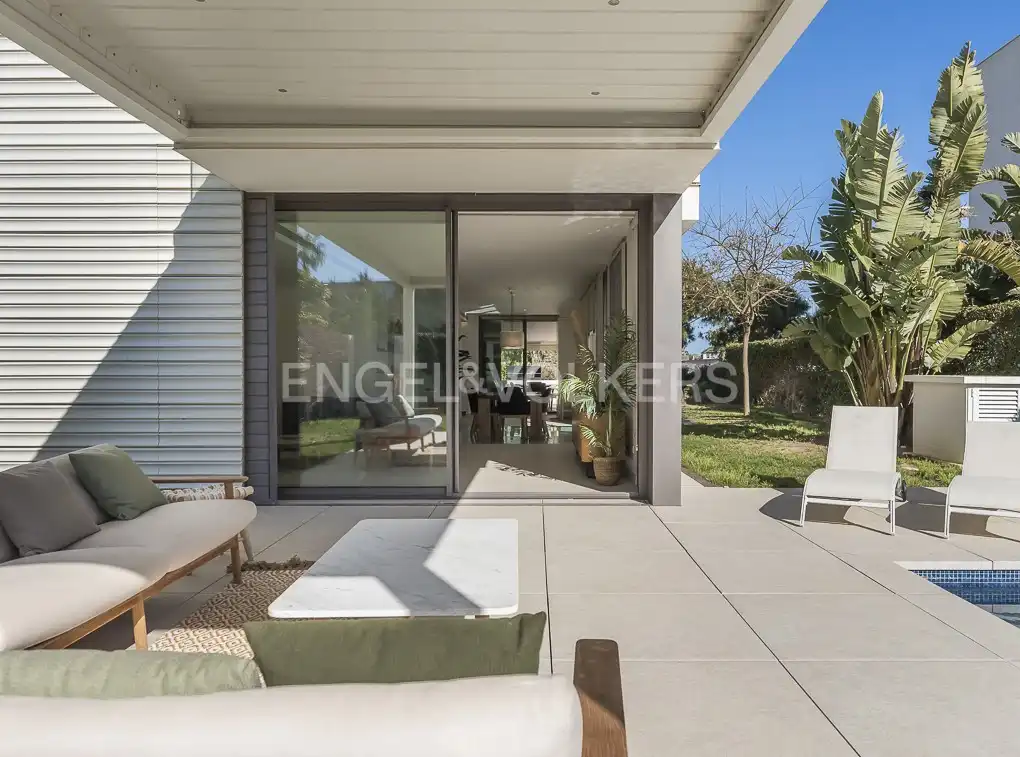 Terrace of Detached homes for sale in Gavà  with Air Conditioner, Heating and Private garden