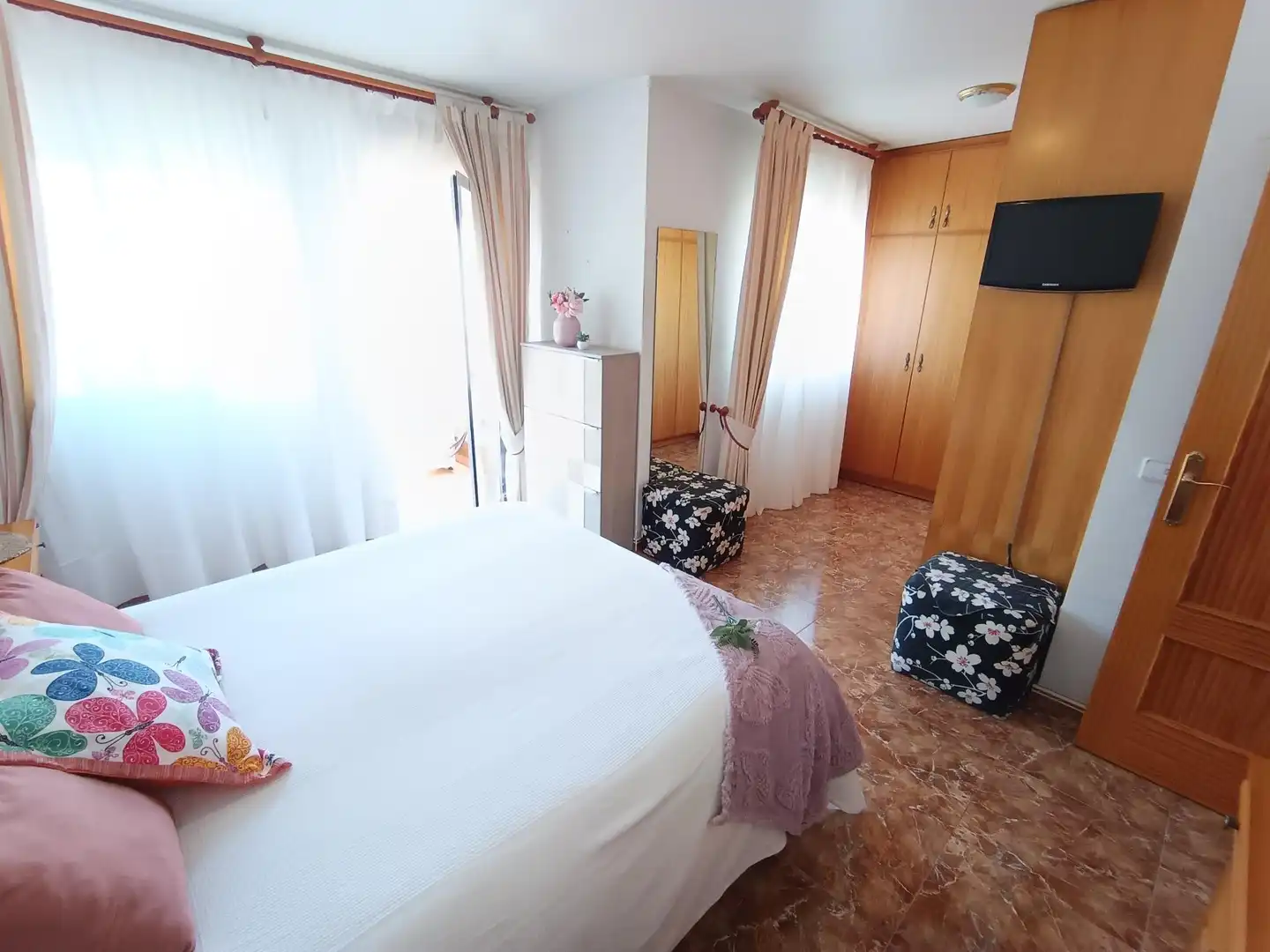Schlafzimmer von Einfamilien-Reihenhaus zum Verkauf in Ulea mit Klimaanlage, Heizung und Terrasse
