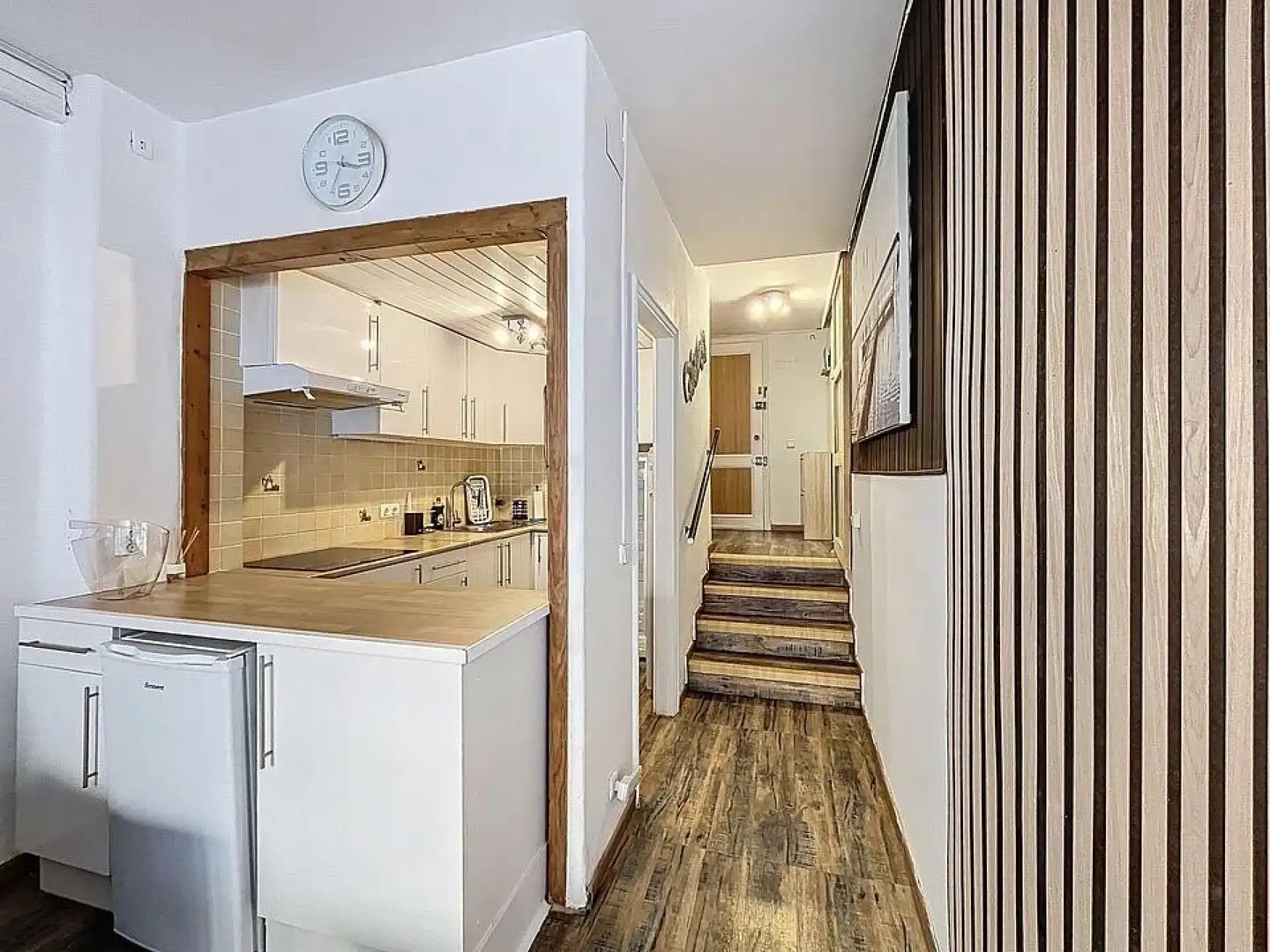 Kitchen of Apartments for sale in Roses  with Air Conditioner, Heating and Balcony