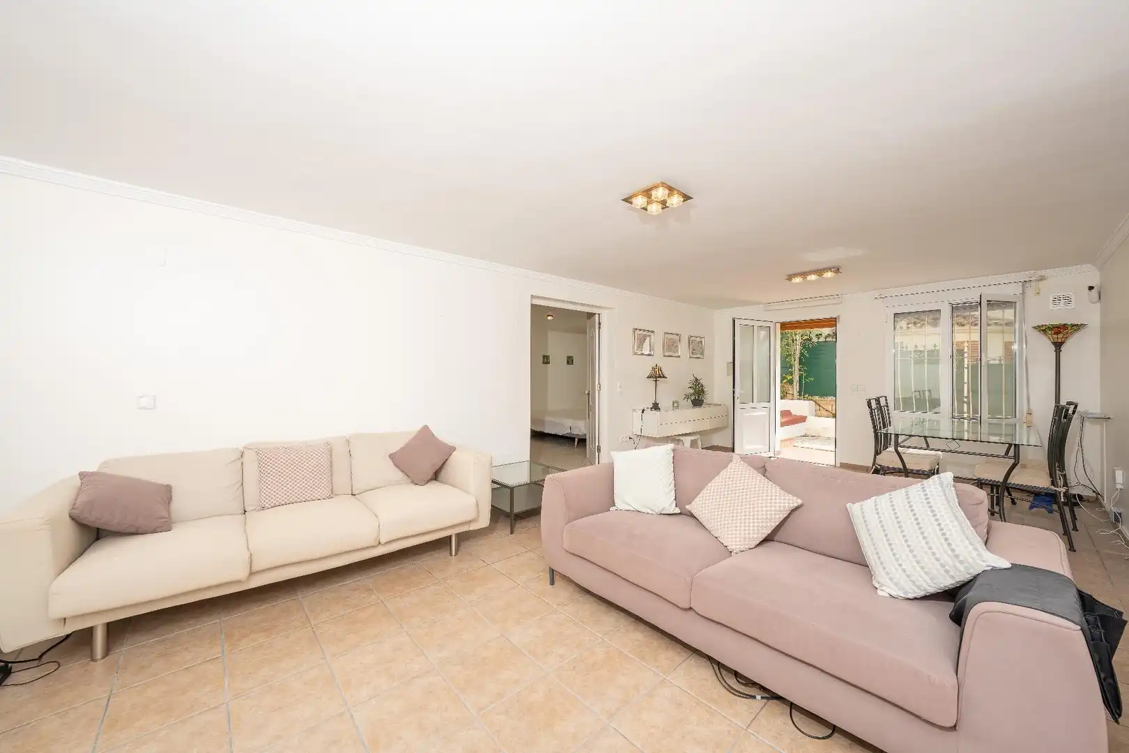 Sala de estar de Casa o chalet en venta en Xaló con Aire acondicionado, Jardín privado y Terraza