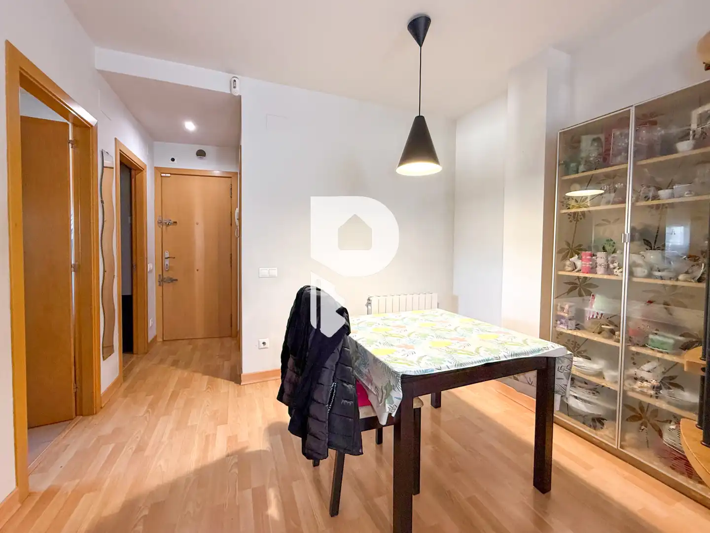 Dining room of Flat for sale in Sant Vicenç Dels Horts  with Air Conditioner, Heating and Parquet flooring