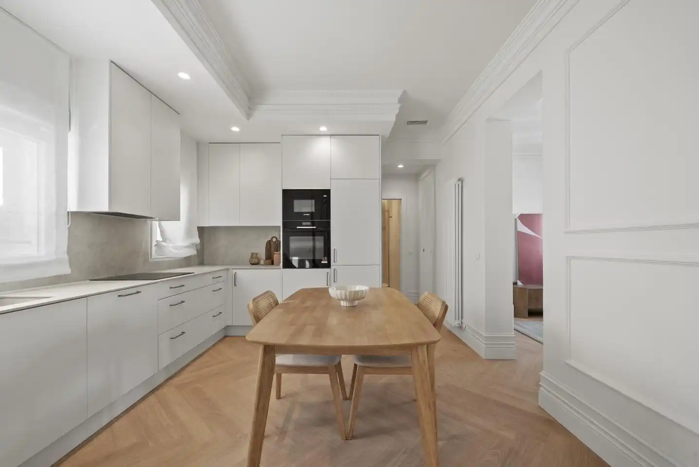 Kitchen of Flat for sale in Madrid  with Air Conditioner, Heating and Furnished