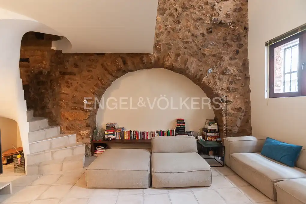 Sala d'estar de Casa o xalet en venda en Cabanes amb Calefacció, Terrassa i Balcó