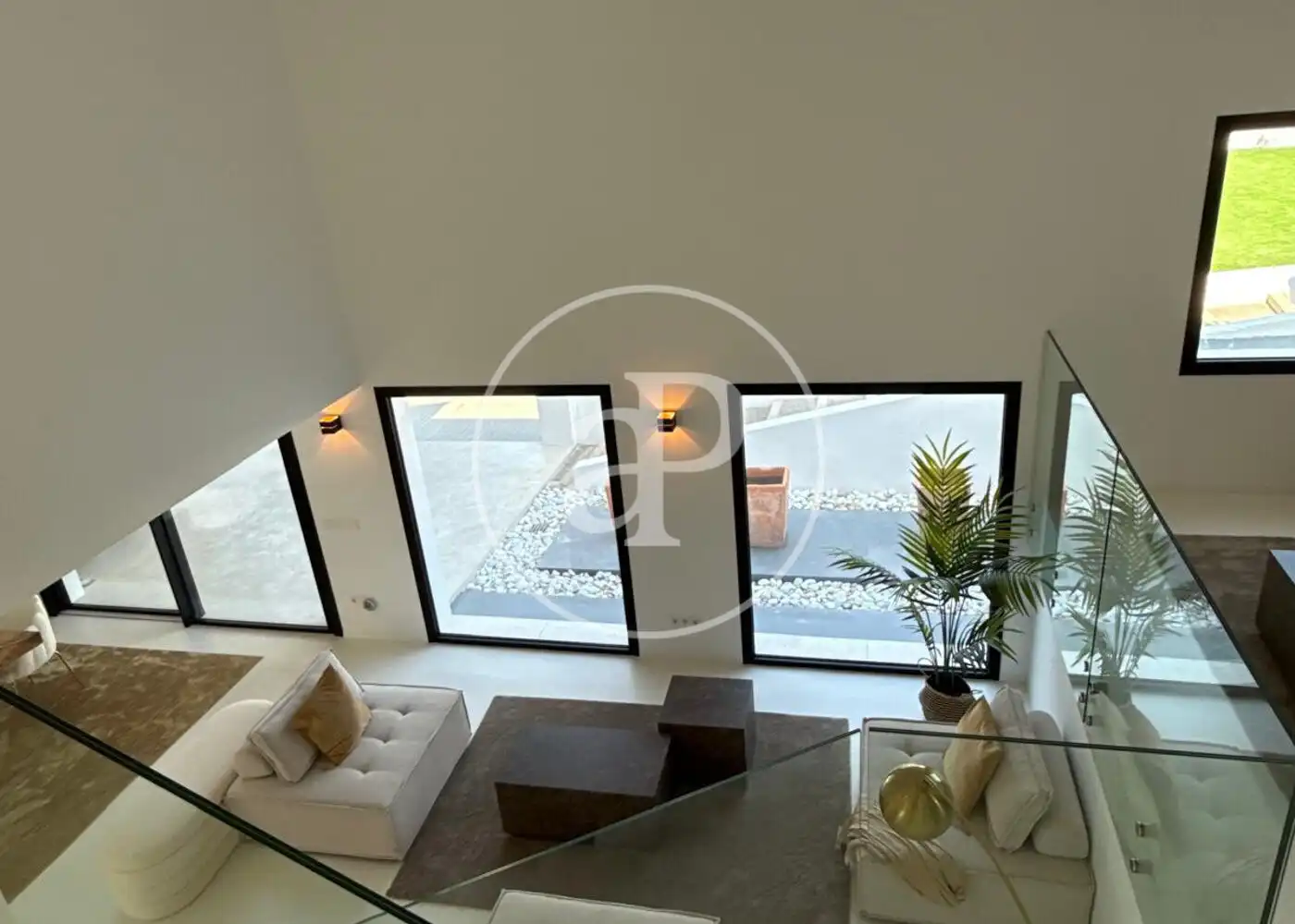 Sala de estar de Casa o chalet de alquiler en Calvià con Aire acondicionado, Calefacción y Jardín privado