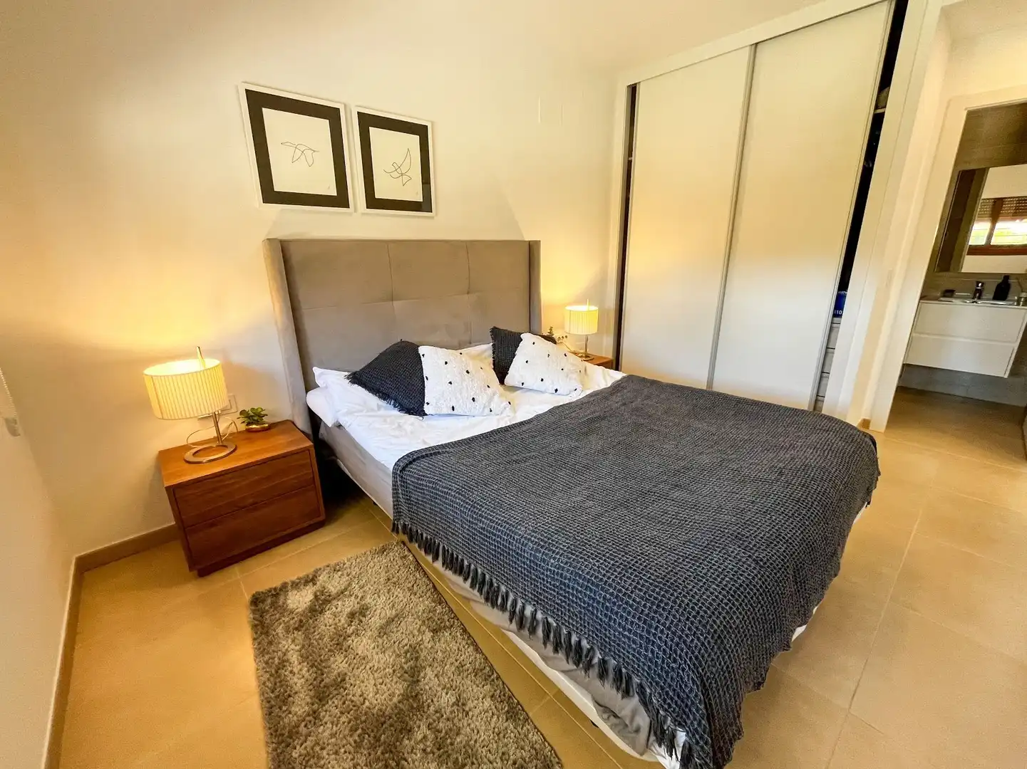 Bedroom of Apartments for rent in Orihuela  with Air Conditioner, Terrace and Furnished