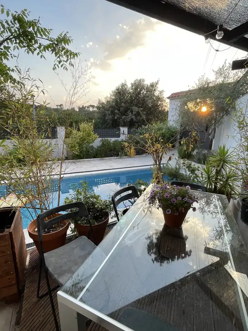 Terrassa de Casa o xalet en venda en Sant Cugat del Vallès amb Aire condicionat, Piscina i Balcó