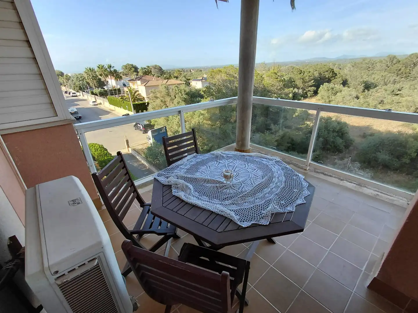Terraza de Piso de alquiler en Llucmajor con Aire acondicionado, Calefacción y Amueblado