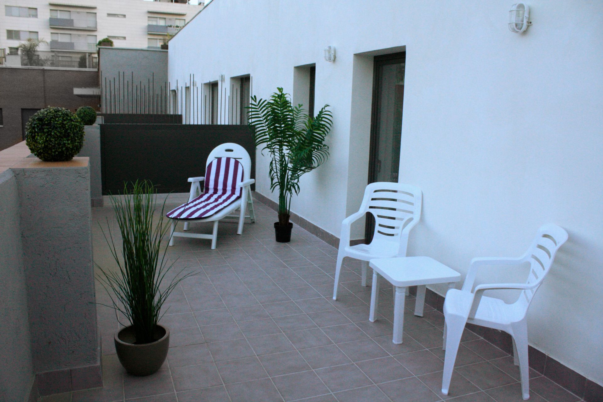 Terrassa de Apartament de lloguer en L'Hospitalet de Llobregat amb Aire condicionat, Calefacció i Parquet