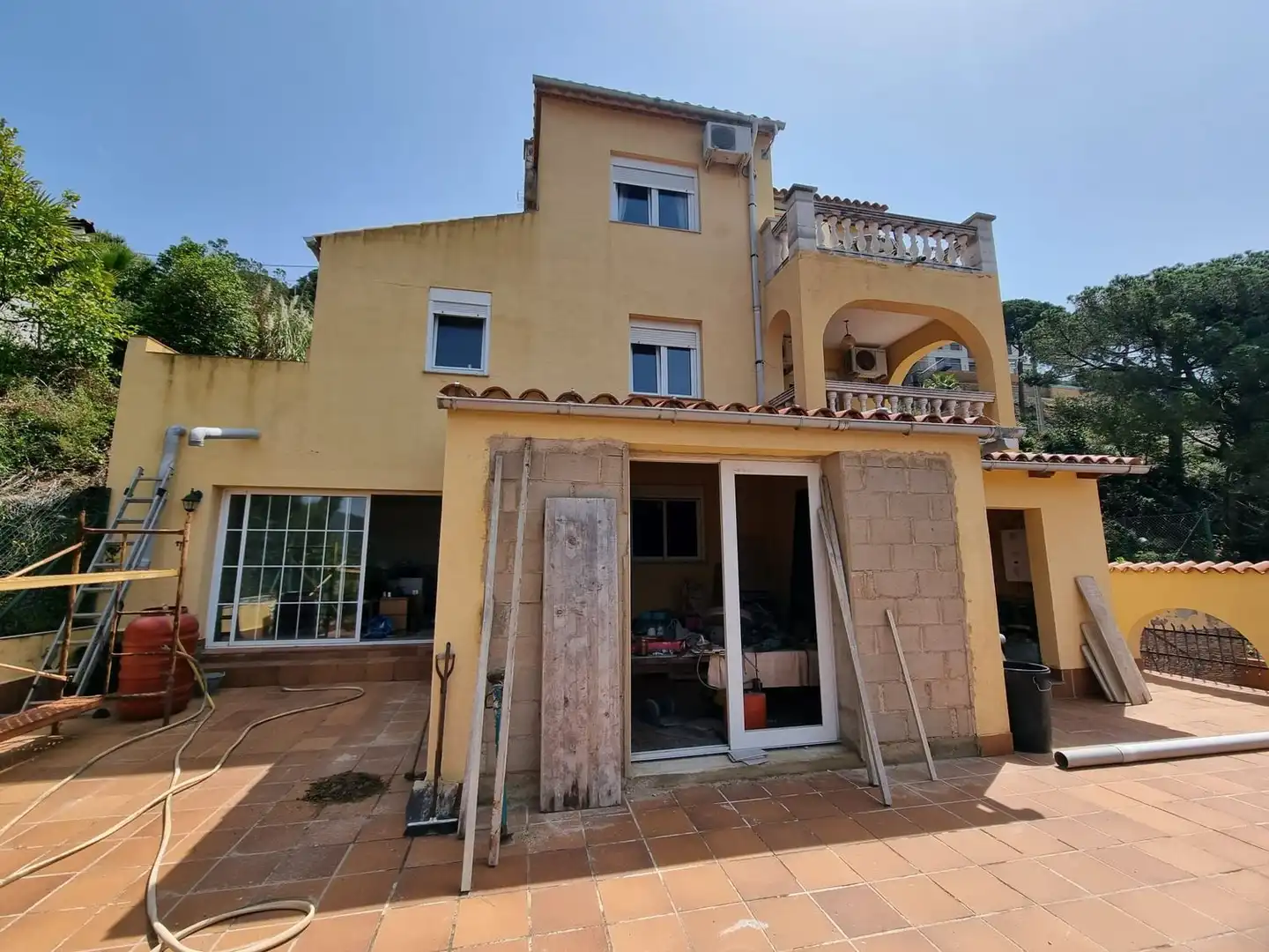 Vista exterior de Casa o chalet en venta en Lloret de Mar con Aire acondicionado, Calefacción y Jardín privado