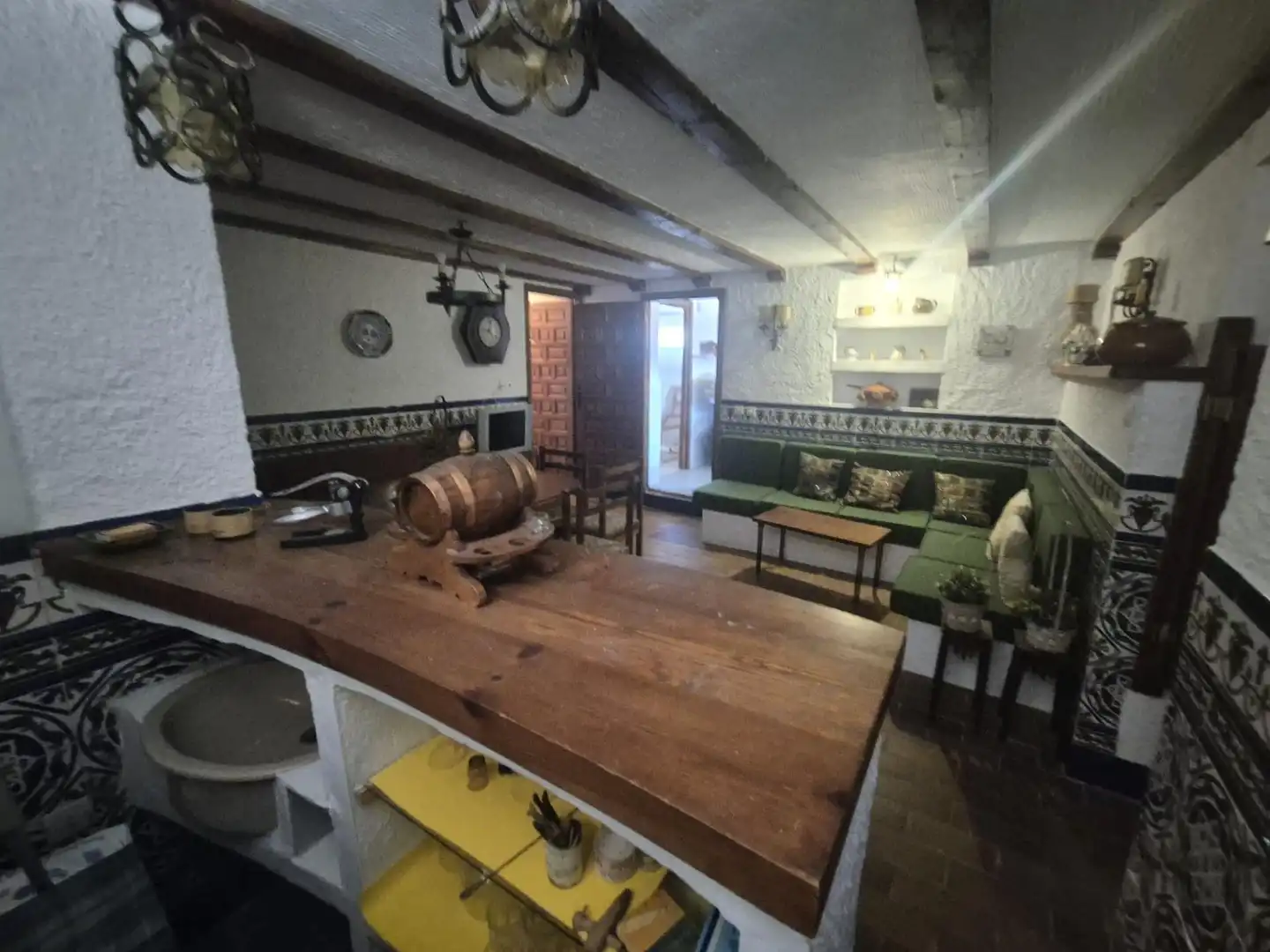 Kitchen of Houses for sale in Aldea del Fresno  with Air Conditioner, Heating and Swimming Pool