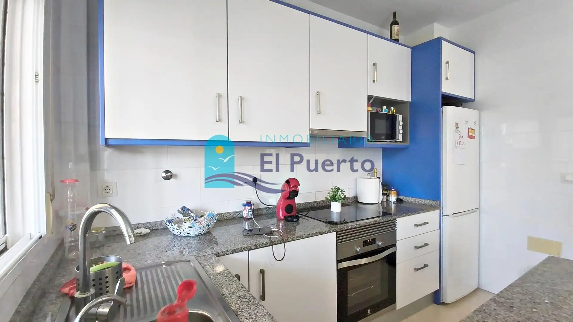 Cocina de Piso en venta en Mazarrón con Aire acondicionado, Calefacción y Jardín privado