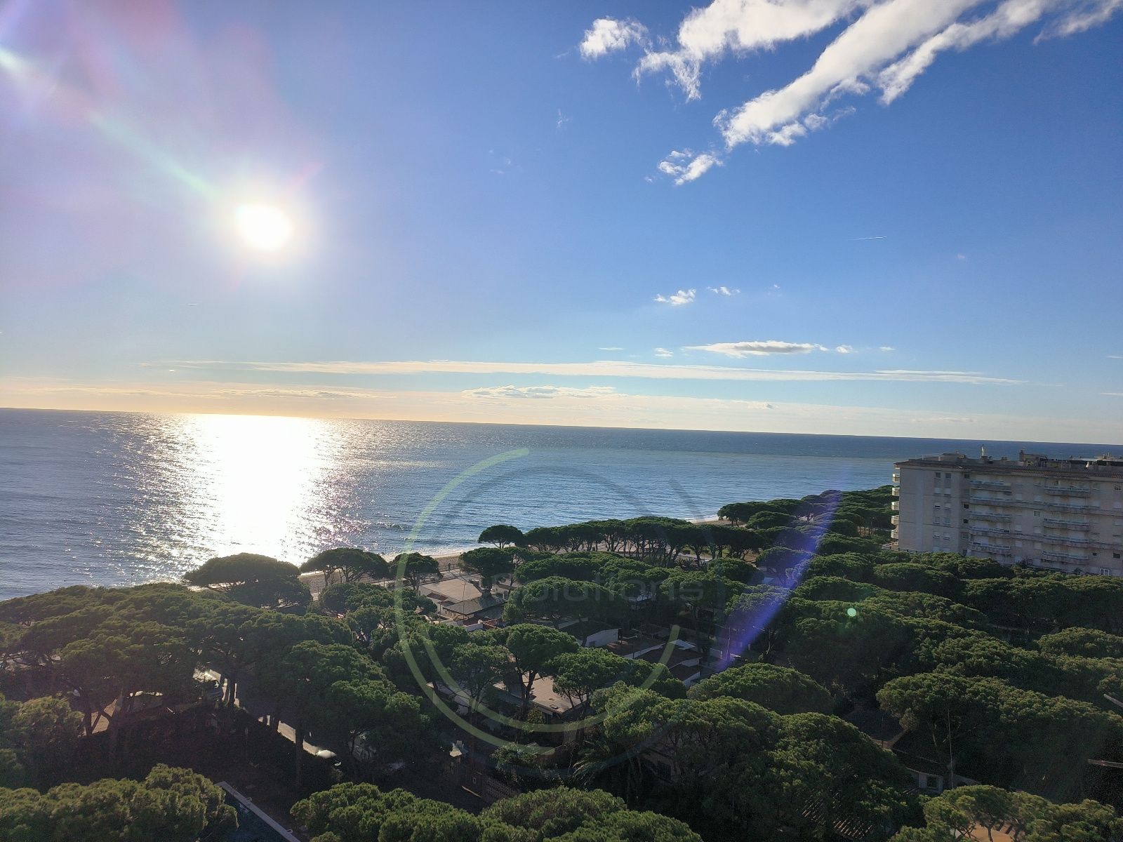 Vista exterior de Piso en venta en Blanes con Calefacción, Terraza y Piscina