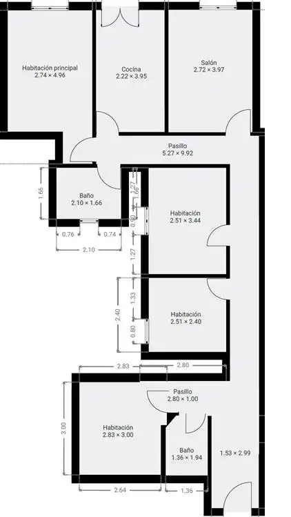 Wohnung zum Verkauf in  Pamplona / Iruña mit Heizung