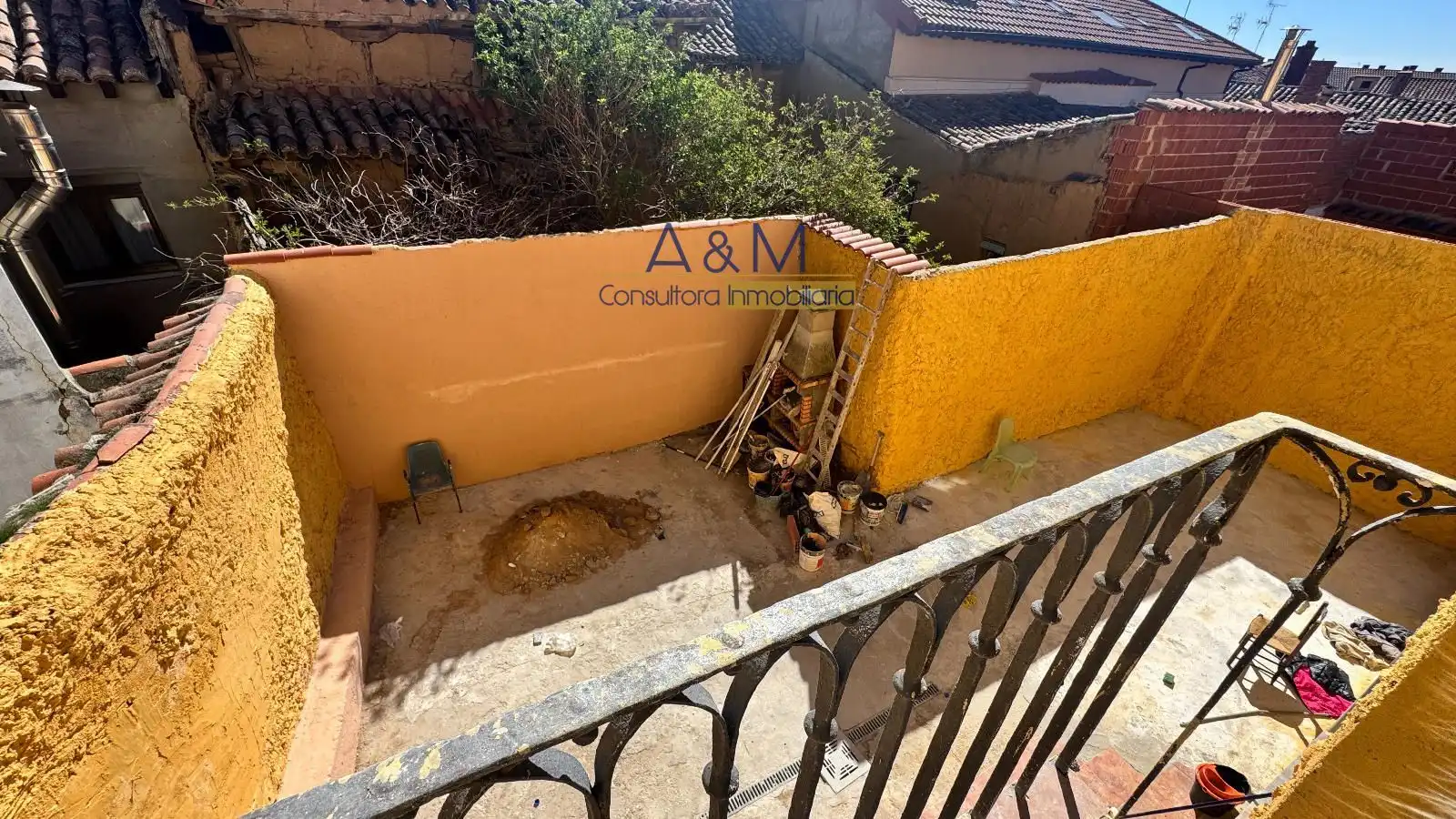Terraza de Casa o chalet en venta en Valderas