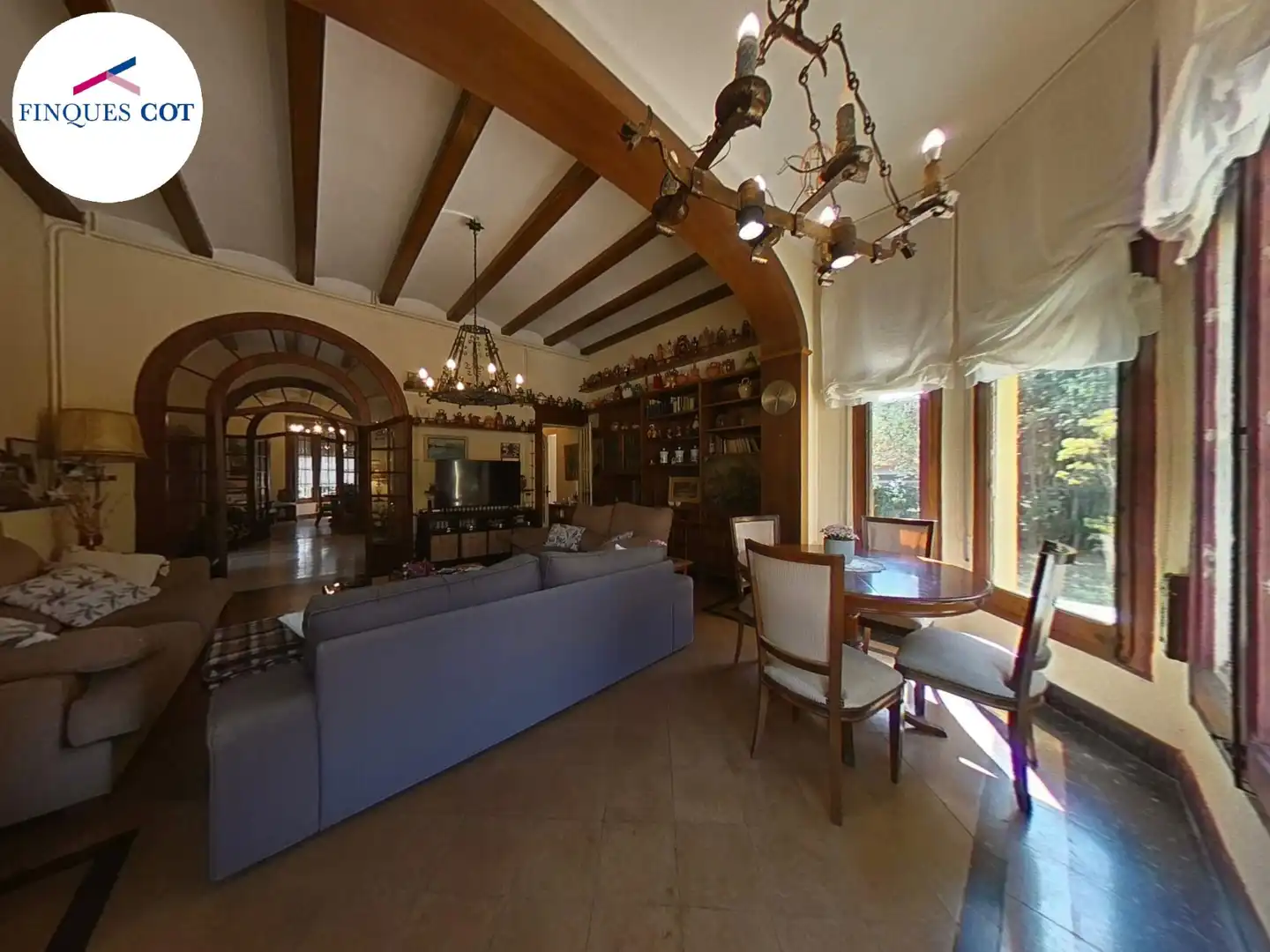 Esszimmer von Haus oder Chalet zum Verkauf in Cardedeu mit Heizung, Möbliert und Balkon
