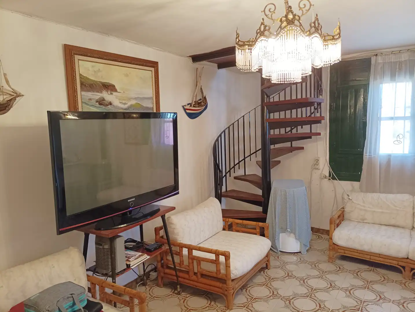 Wohnzimmer von Country house zum Verkauf in Crevillent mit Heizung, Privatgarten und Terrasse