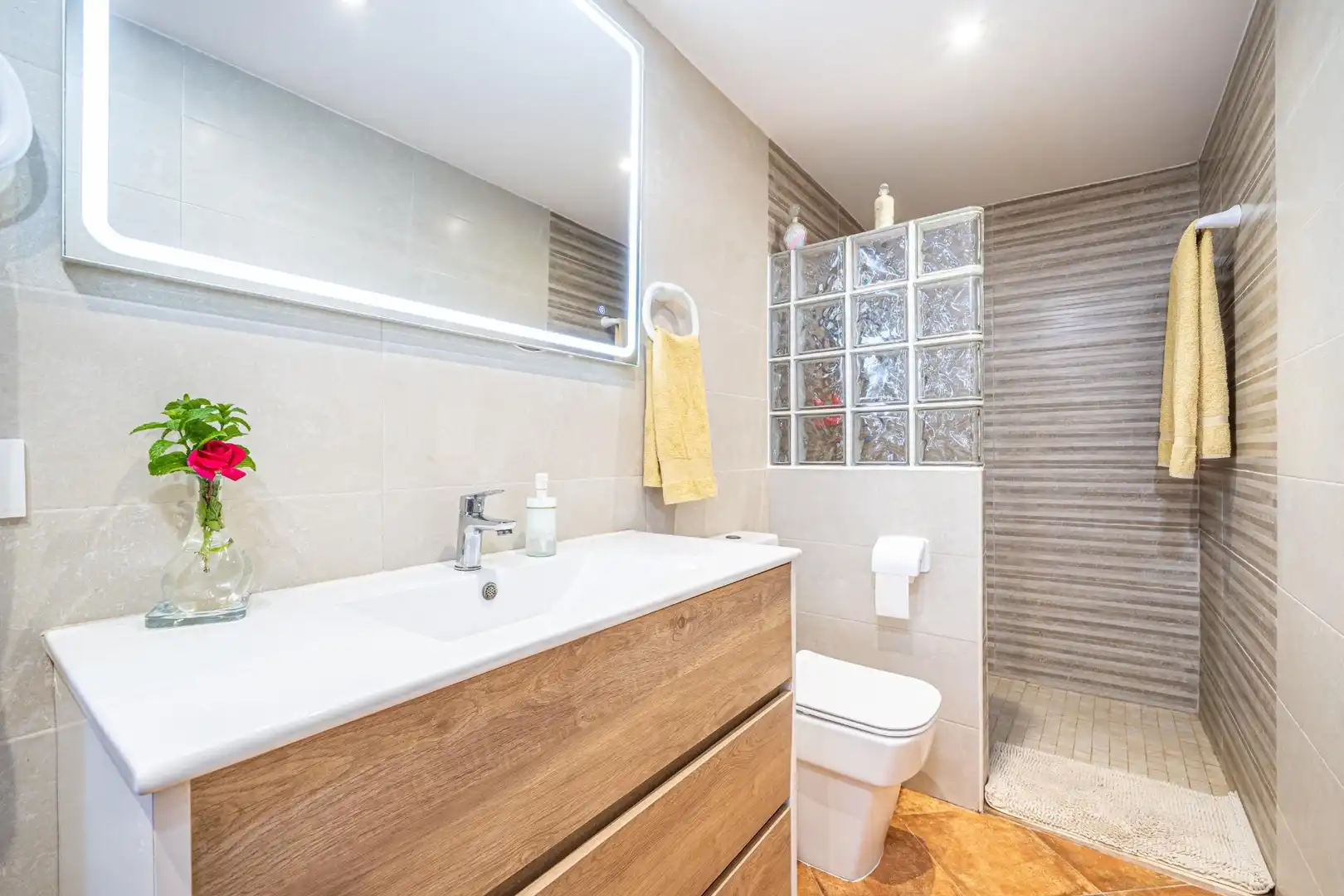 Baño de Finca rústica en venta en  Palma de Mallorca con Aire acondicionado, Calefacción y Jardín privado