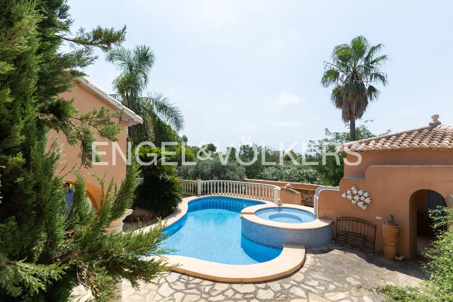 Vista exterior de Casa o chalet en venta en Jávea / Xàbia con Aire acondicionado, Calefacción y Jardín privado