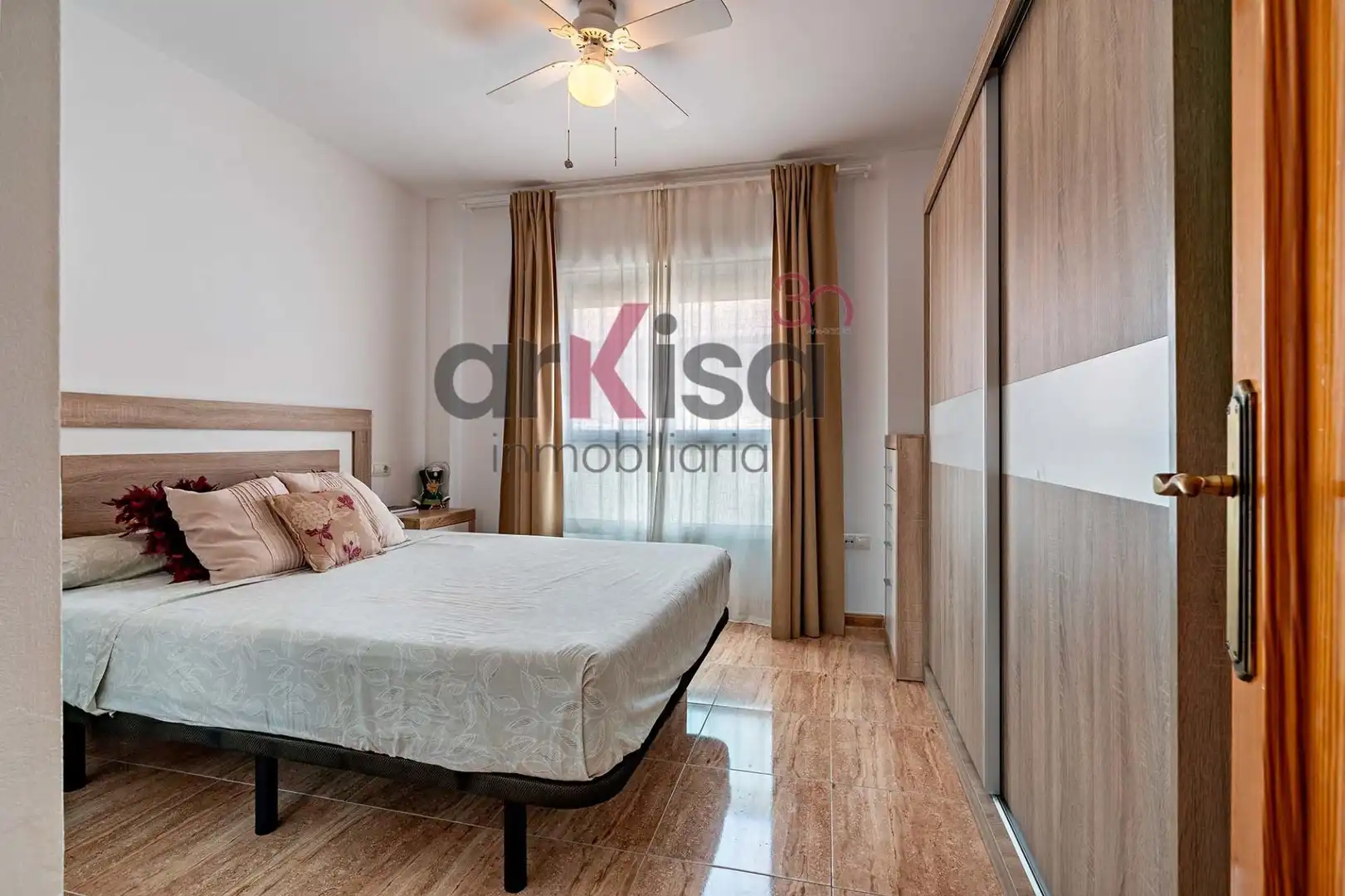 Schlafzimmer von Wohnungen zum Verkauf in El Ejido mit Klimaanlage