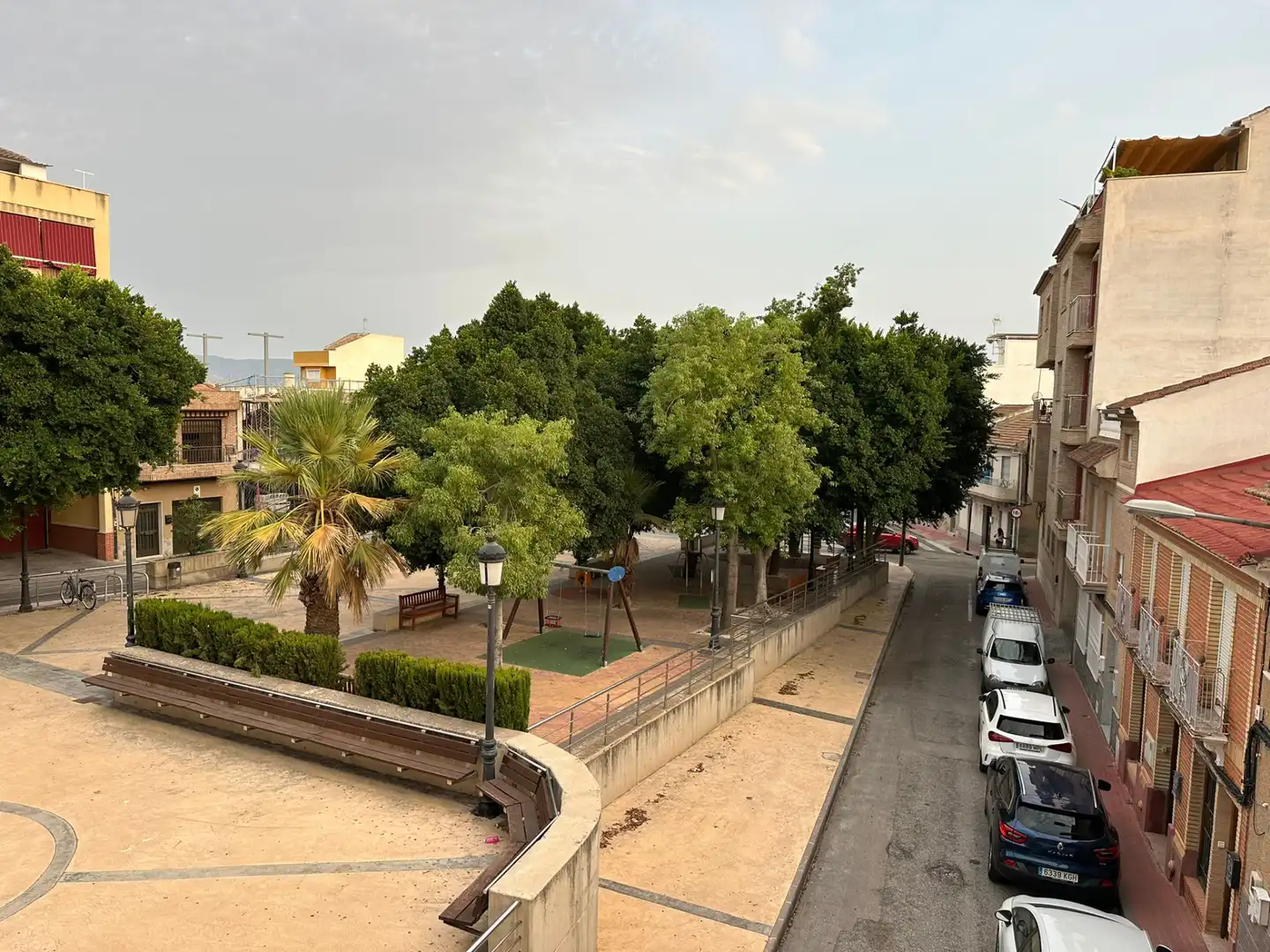Vista exterior de Apartamento de alquiler en Murcia con Aire acondicionado, Amueblado y Horno