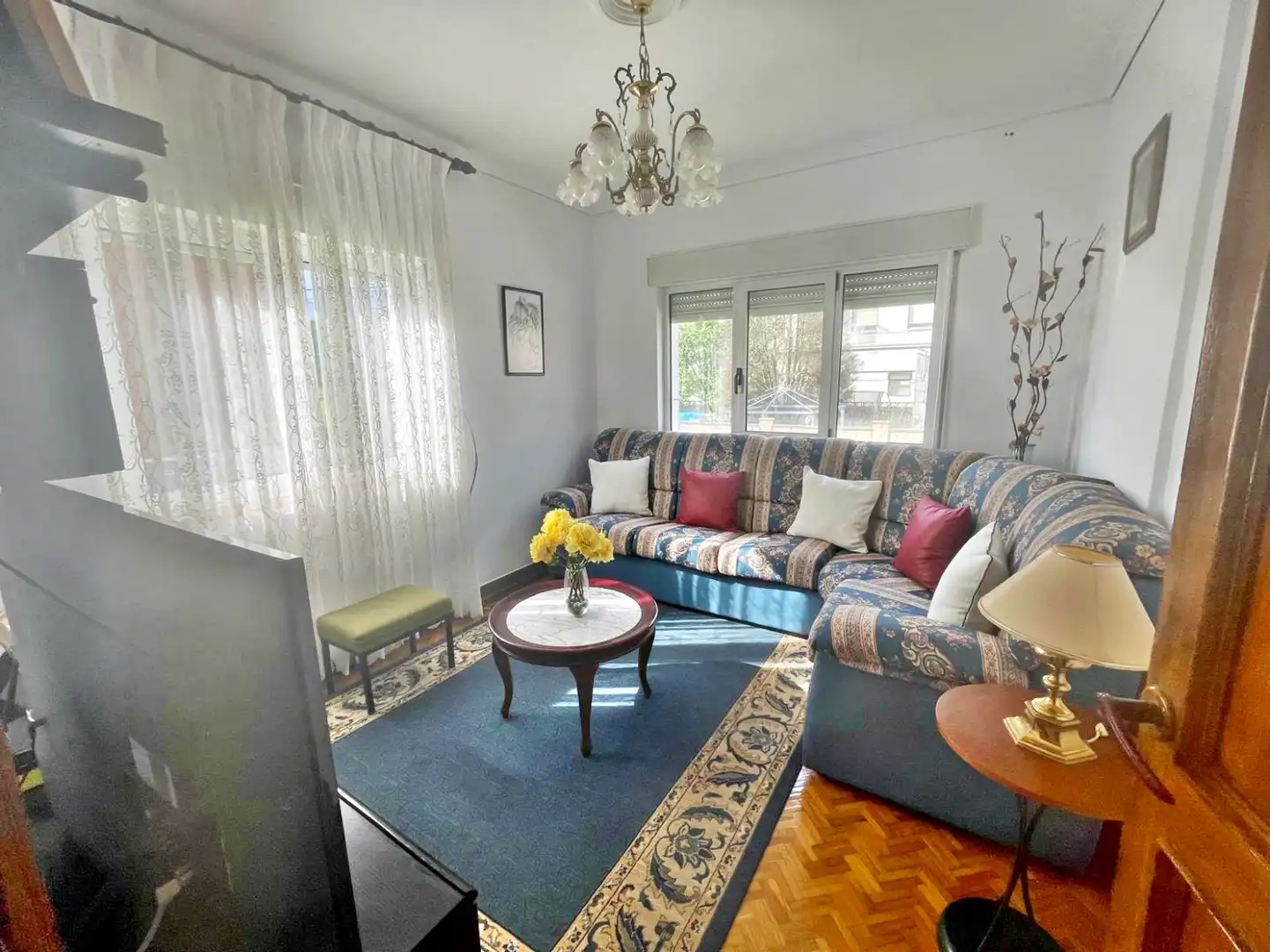 Living room of Houses for sale in Piélagos  with Heating, Parquet flooring and Storage room