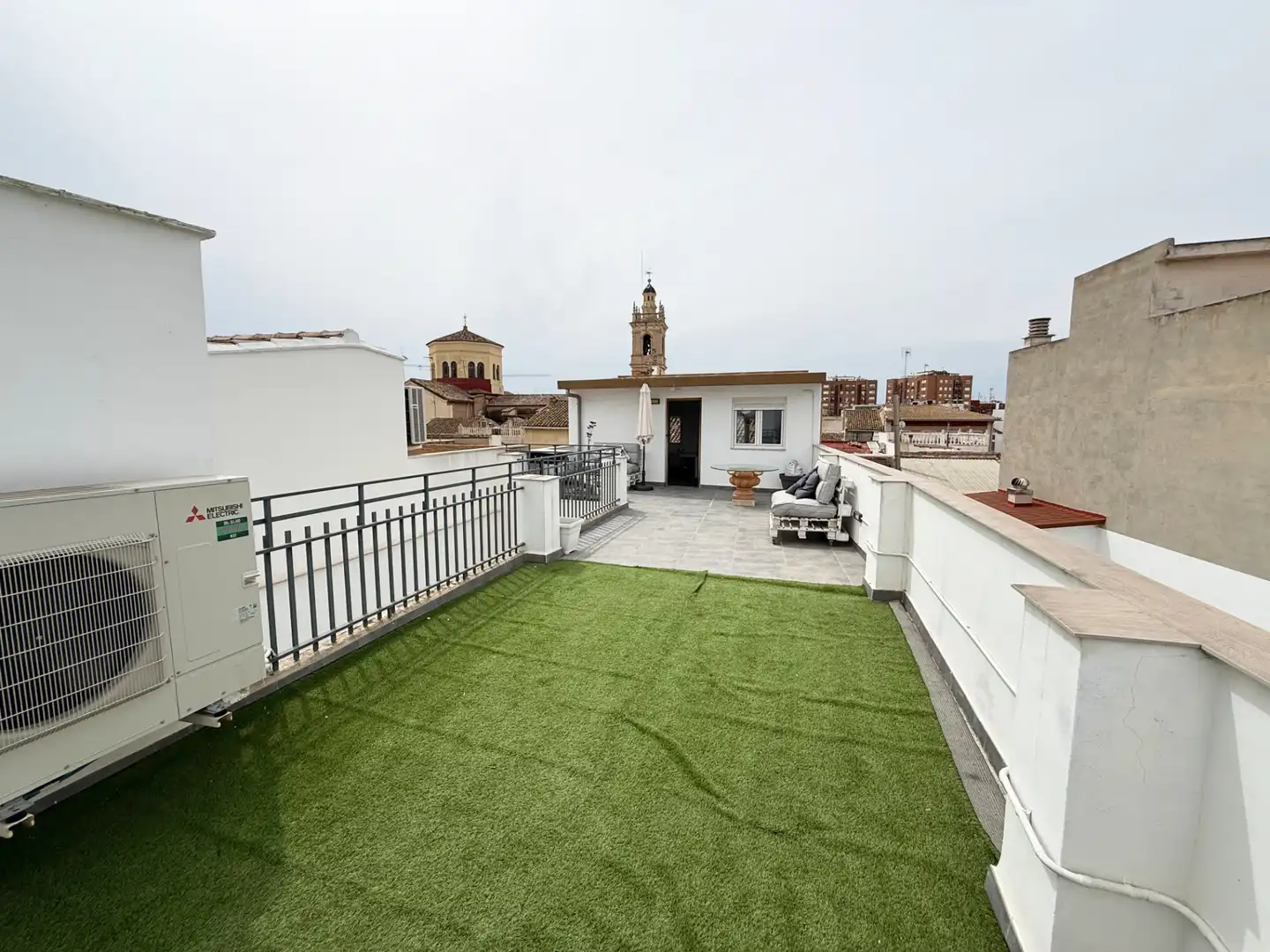 Terrassa de Casa o xalet de lloguer en Alboraya amb Aire condicionat, Moblat i Rentadora