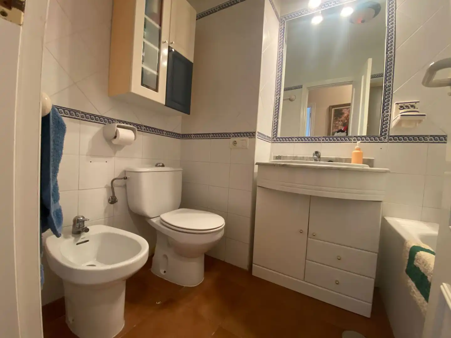 Baño de Apartamento en venta en Islantilla con Terraza y Amueblado