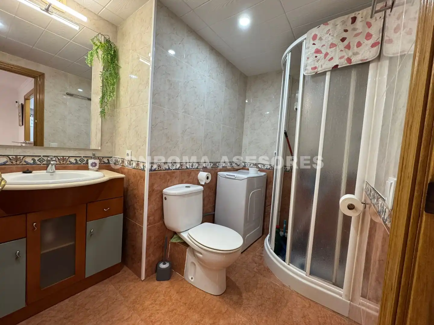 Badezimmer von Wohnung zum Verkauf in Malgrat de Mar mit Heizung und Balkon