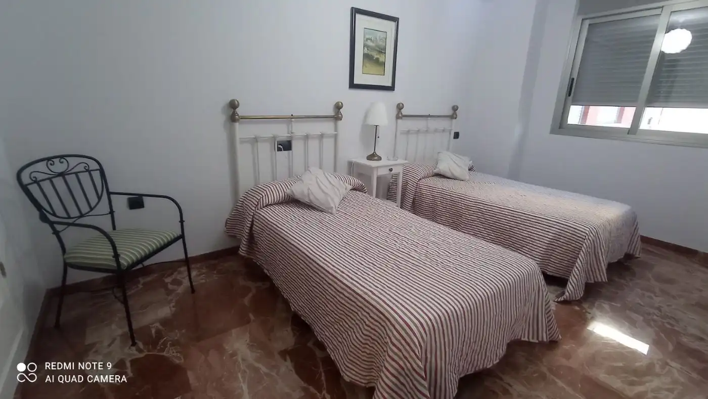 Bedroom of Flat for rent in Alicante / Alacant  with Air Conditioner, Heating and Balcony