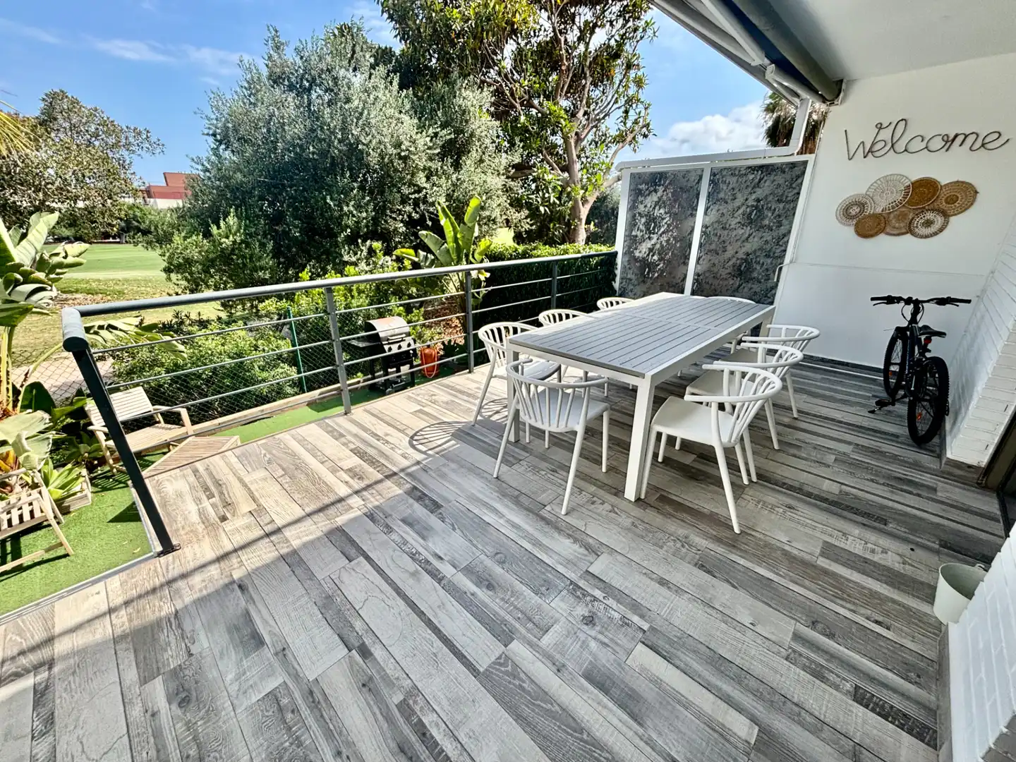 Terrace of Detached homes for sale in Alicante / Alacant  with Air Conditioner, Heating and Private garden