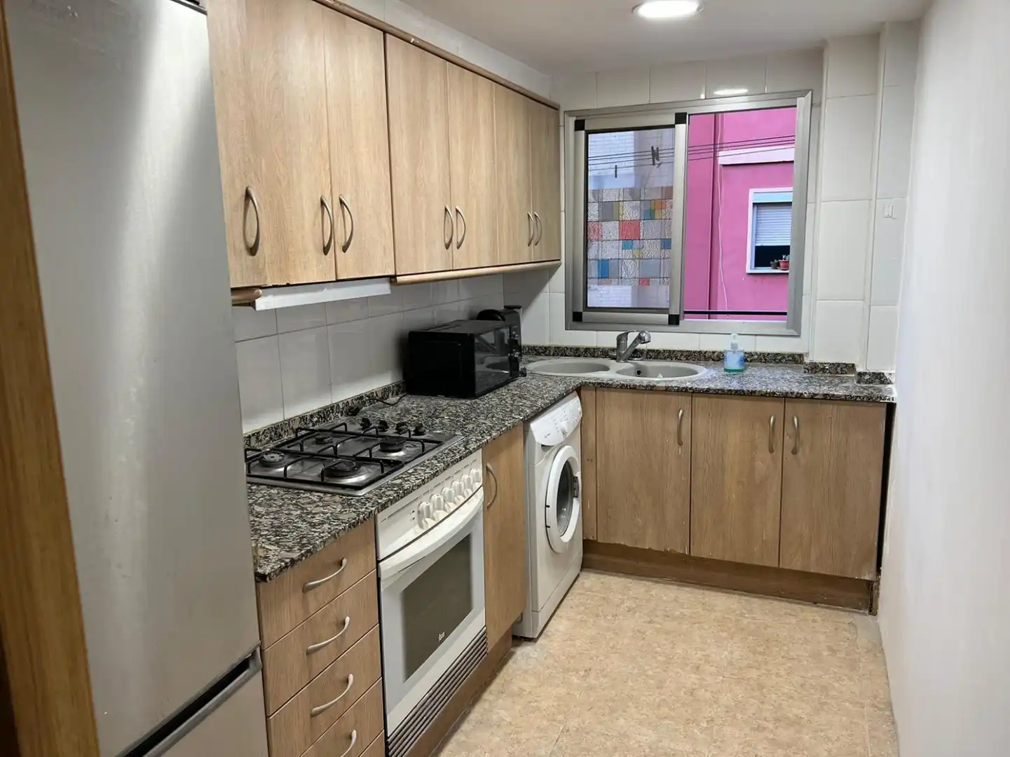 Kitchen of Flat for rent in Mislata  with Storage room, Furnished and Balcony