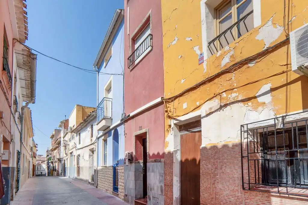Vista exterior de Casa adosada en venda en Calasparra