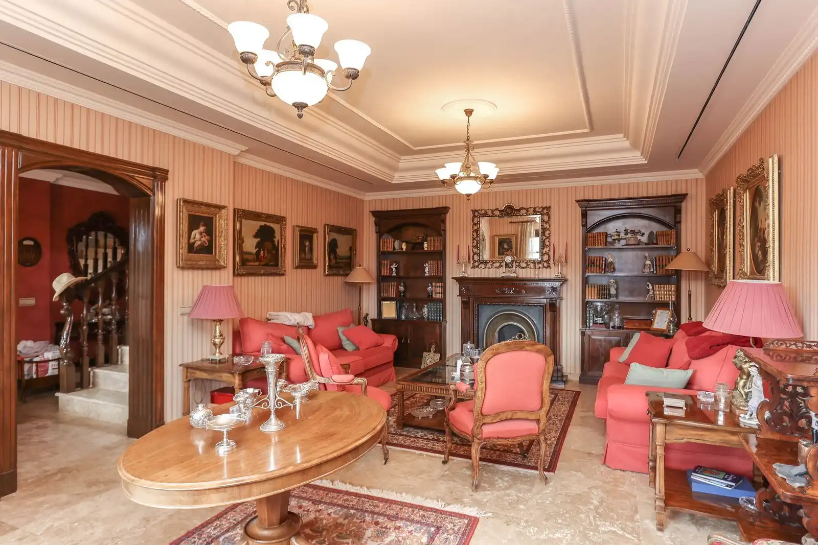 Sala de estar de Casa o chalet en venta en Monda con Aire acondicionado, Jardín privado y Trastero