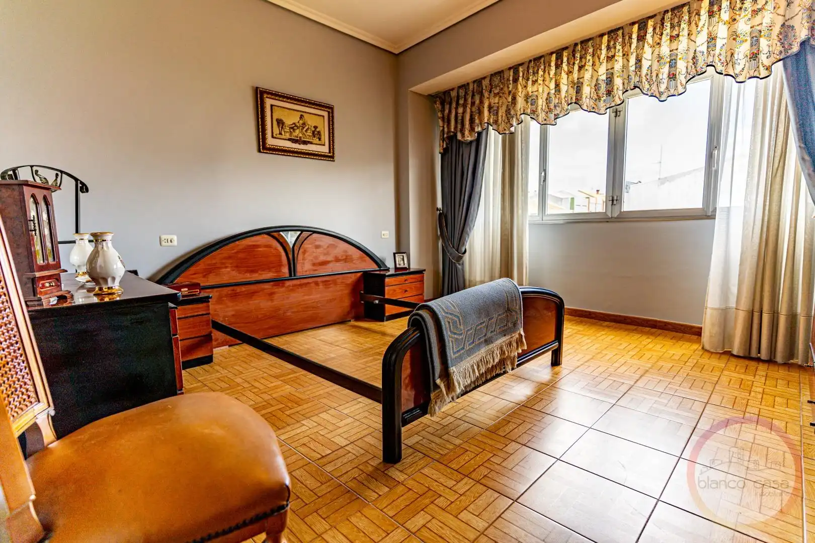 Bedroom of Flat for sale in Carballo  with Heating, Terrace and Storage room