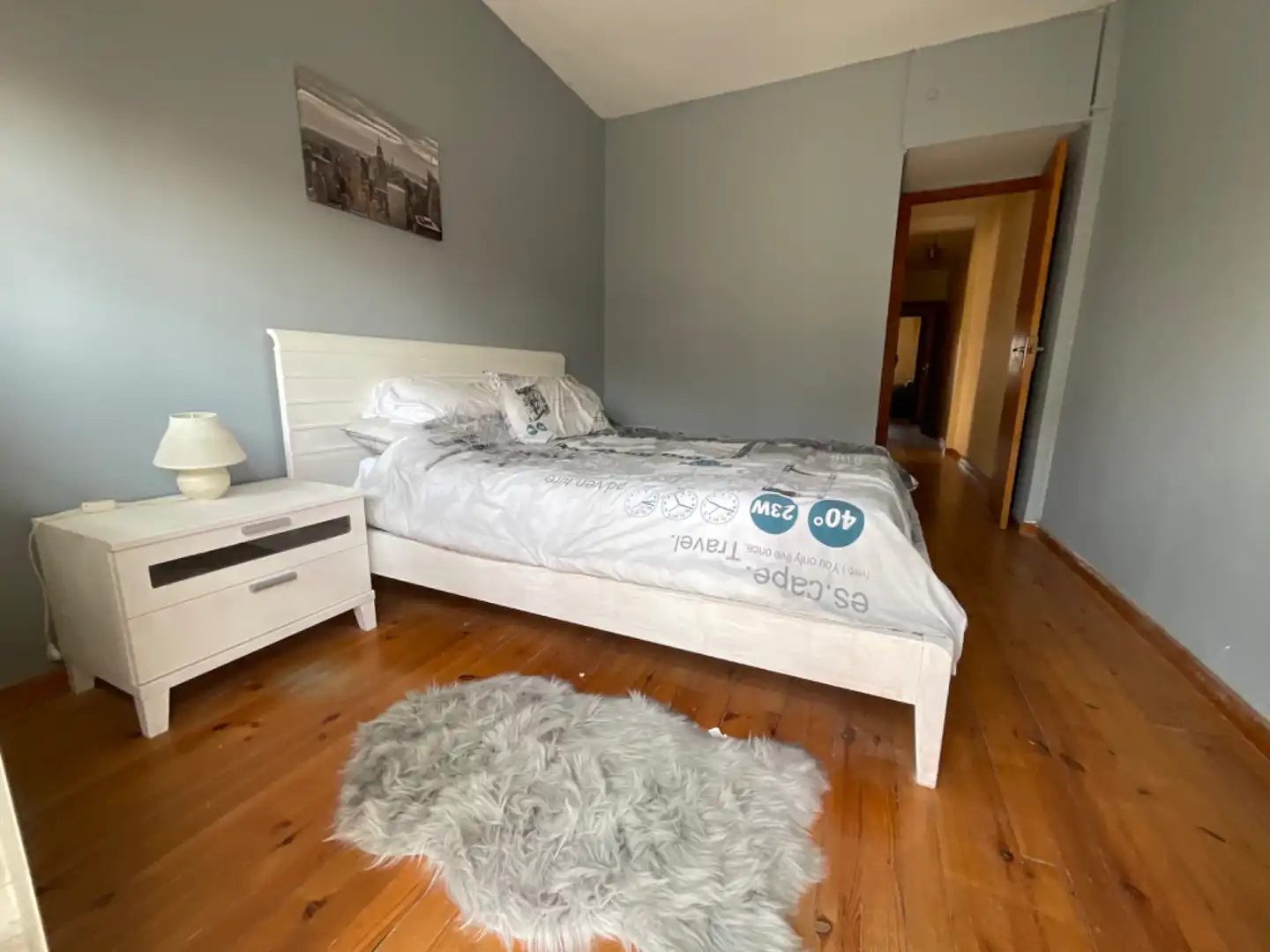 Bedroom of Flat for sale in Castañares de Rioja  with Terrace and Furnished