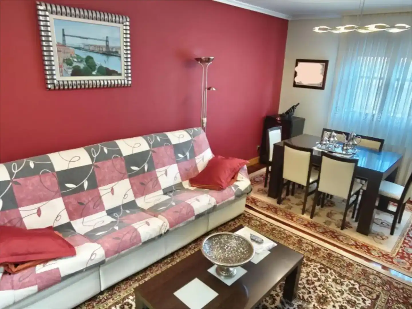 Sala de estar de Piso en venta en Santurtzi  con Balcón