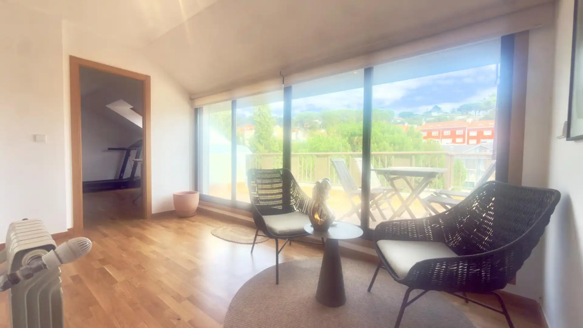 Sala de estar de Dúplex en venta en Ourense Capital  con Aire acondicionado, Calefacción y Terraza