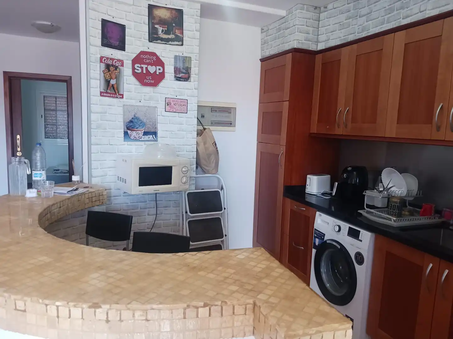 Cuina de Apartament en venda en San Miguel de Abona amb Terrassa, Piscina i Moblat