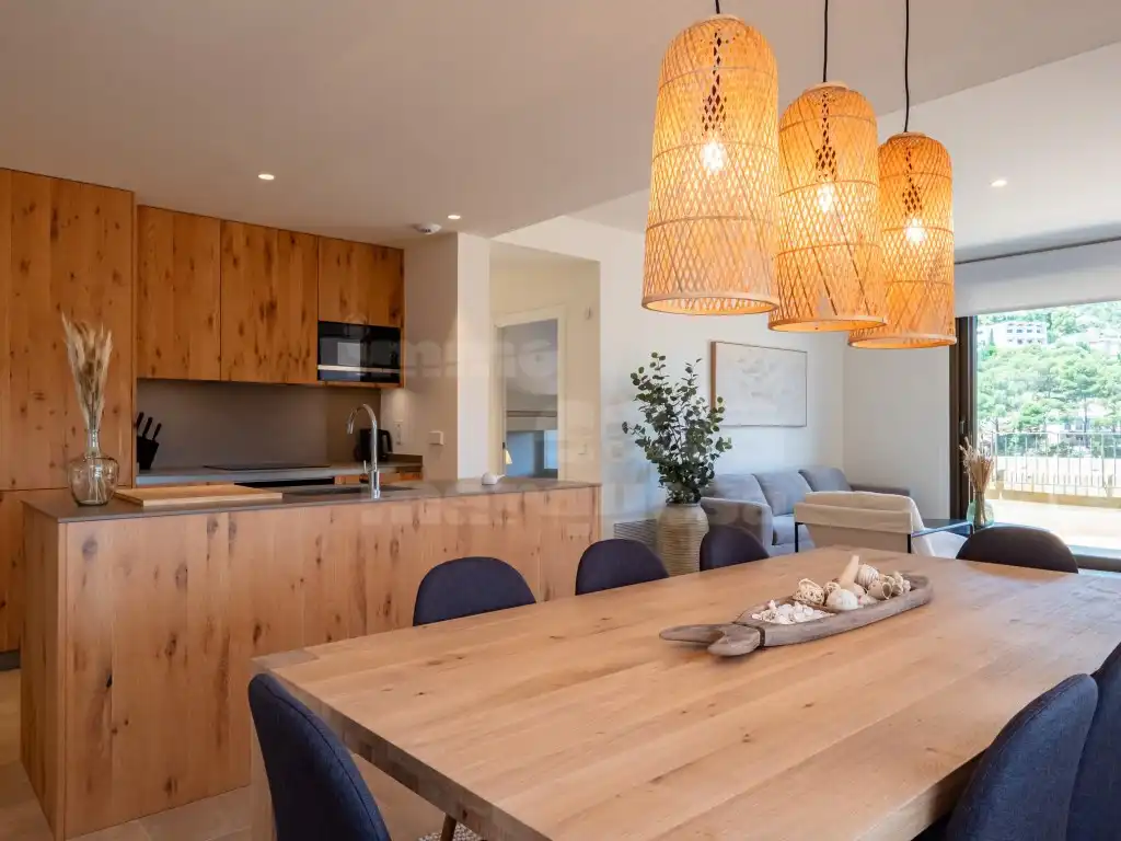 Comedor de Apartamento de alquiler en Begur
