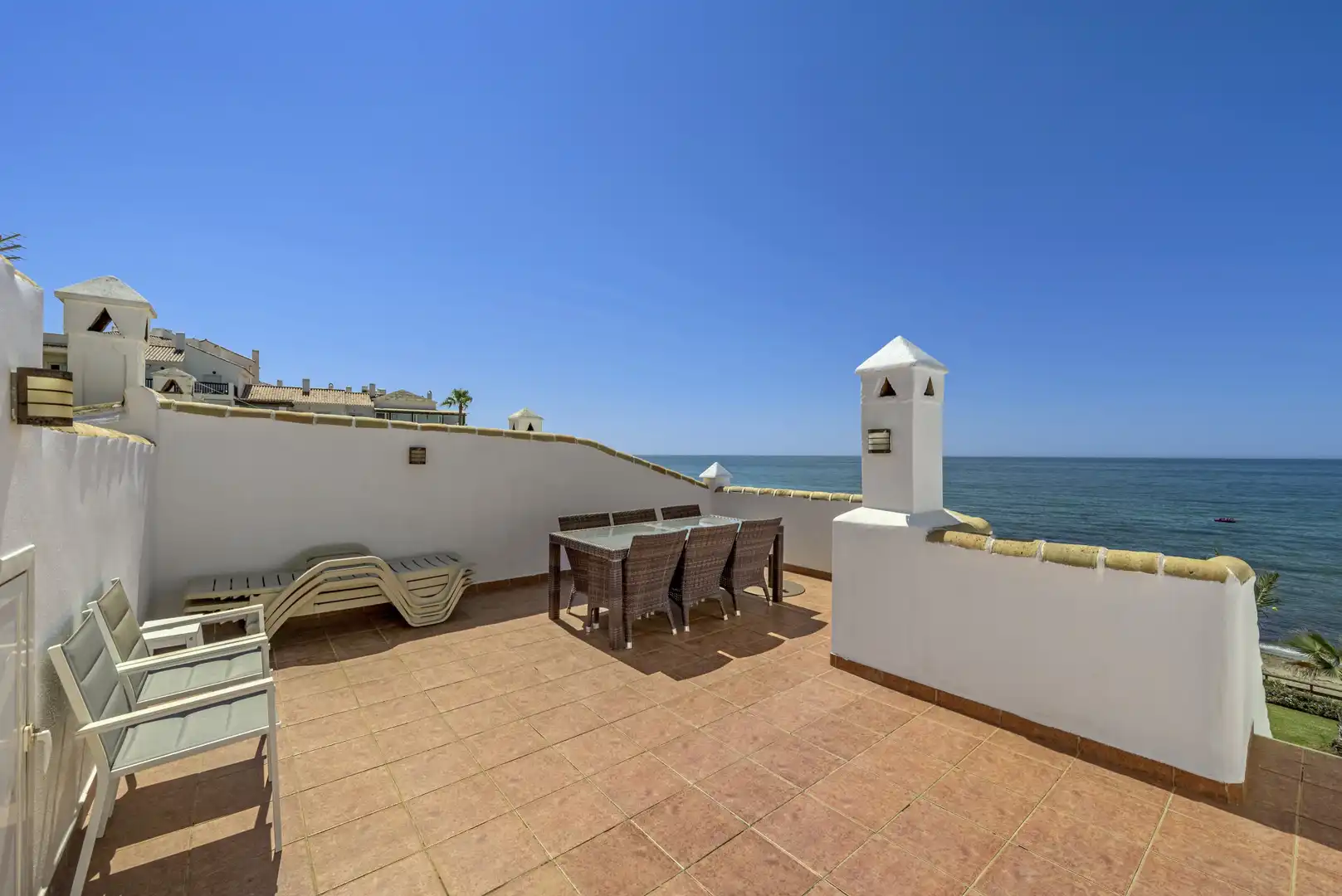 Terrassa de Àtic en venda en Mijas amb Aire condicionat, Terrassa i Piscina