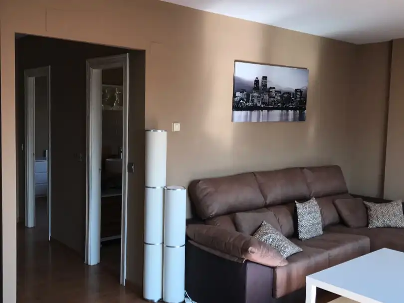 Sala d'estar de Àtic en venda en Churriana de la Vega amb Aire condicionat, Terrassa i Balcó