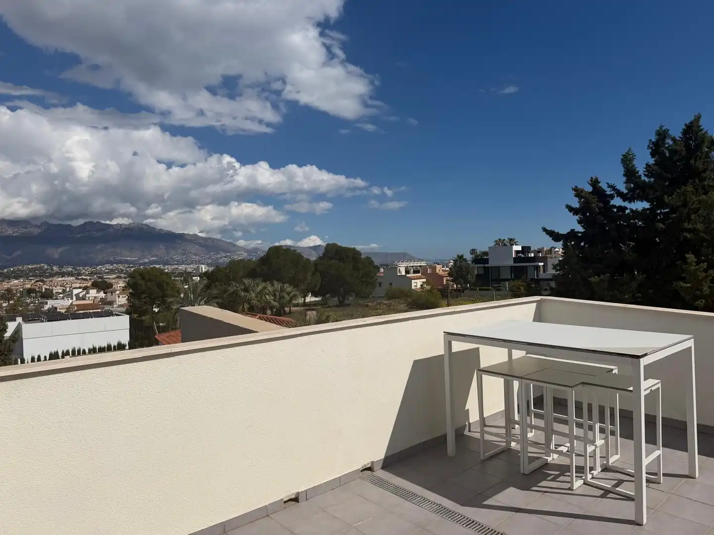Terrace of Houses for sale in L'Alfàs del Pi  with Air Conditioner, Heating and Private garden