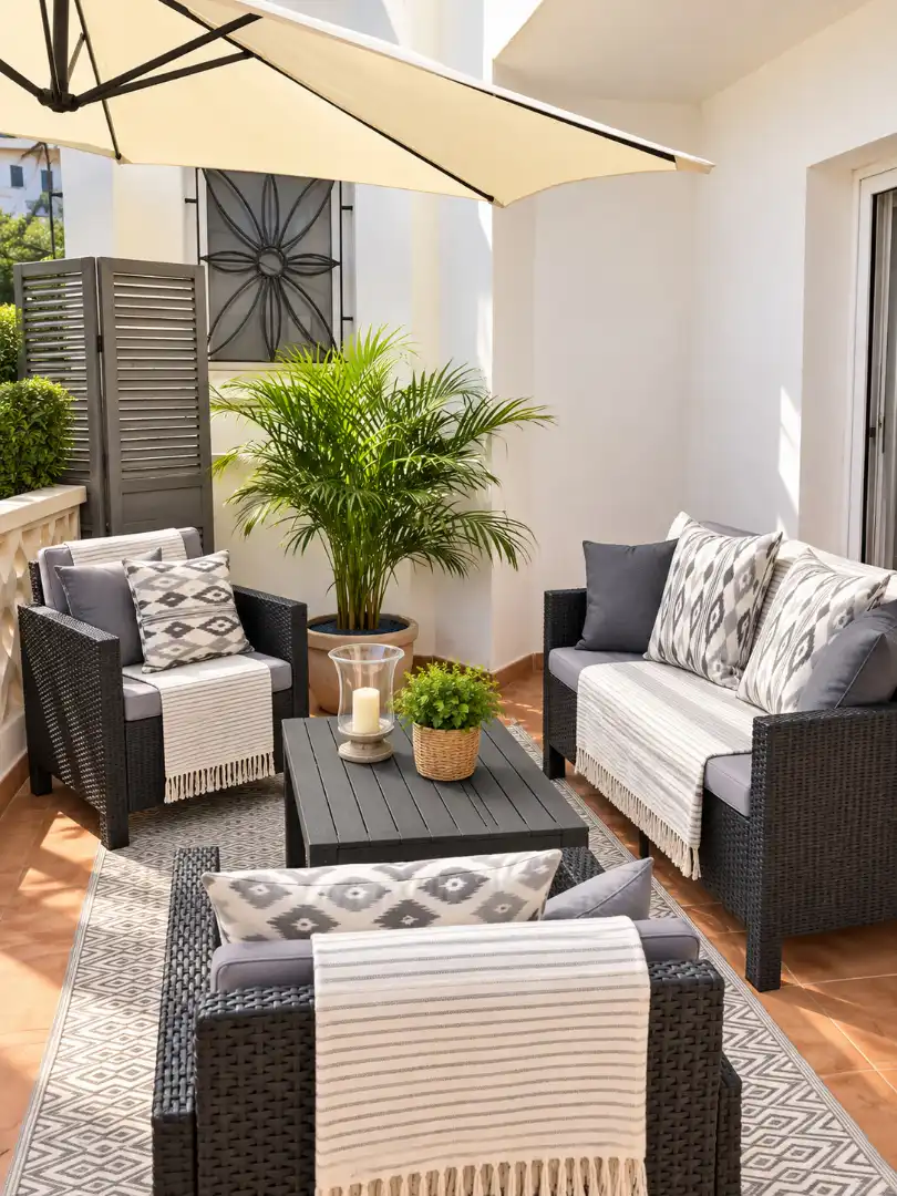 Terraza de Casa o chalet en venta en Pollença con Aire acondicionado, Amueblado y Horno