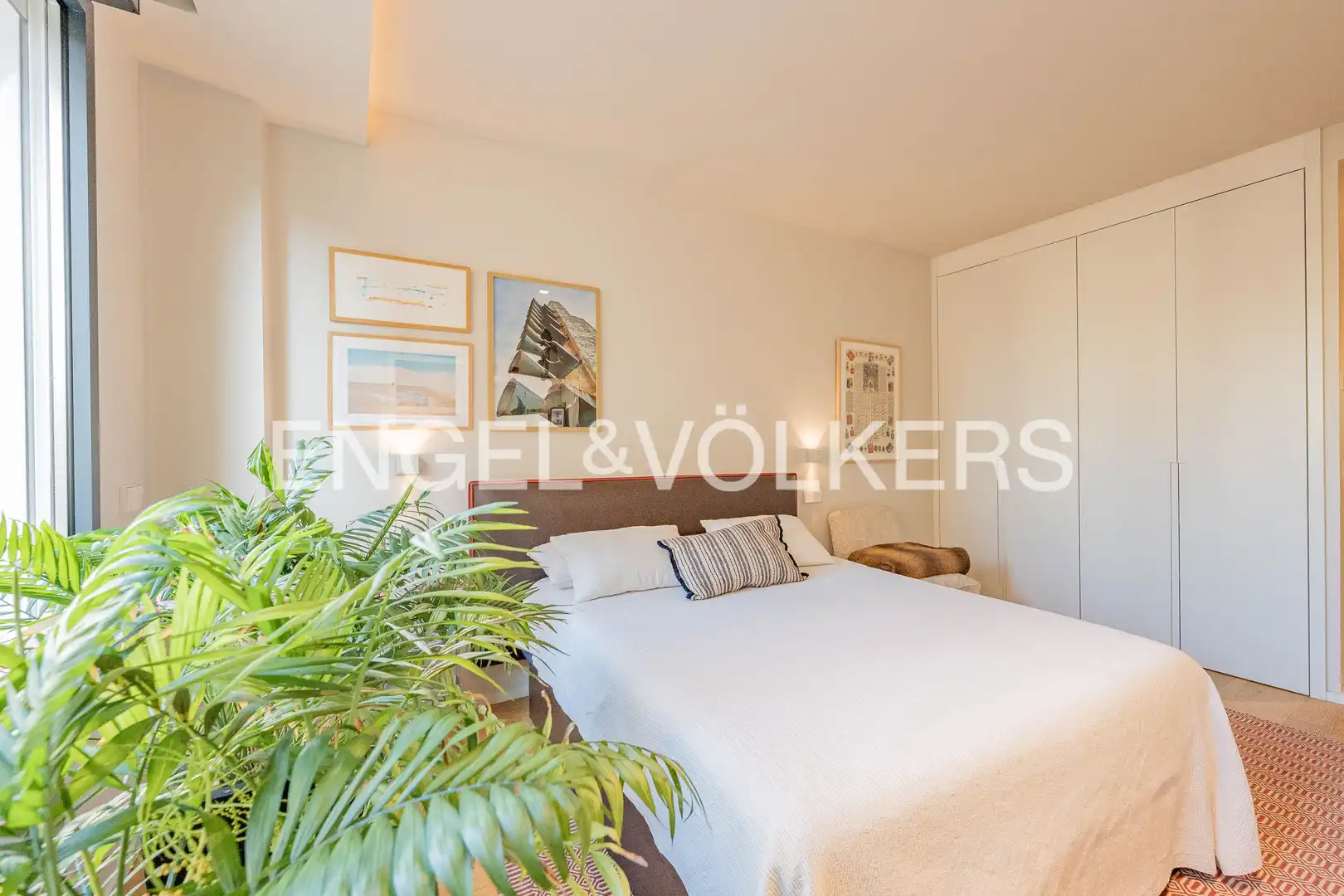 Schlafzimmer von Wohnung zum Verkauf in Madrid mit Klimaanlage, Heizung und Privatgarten