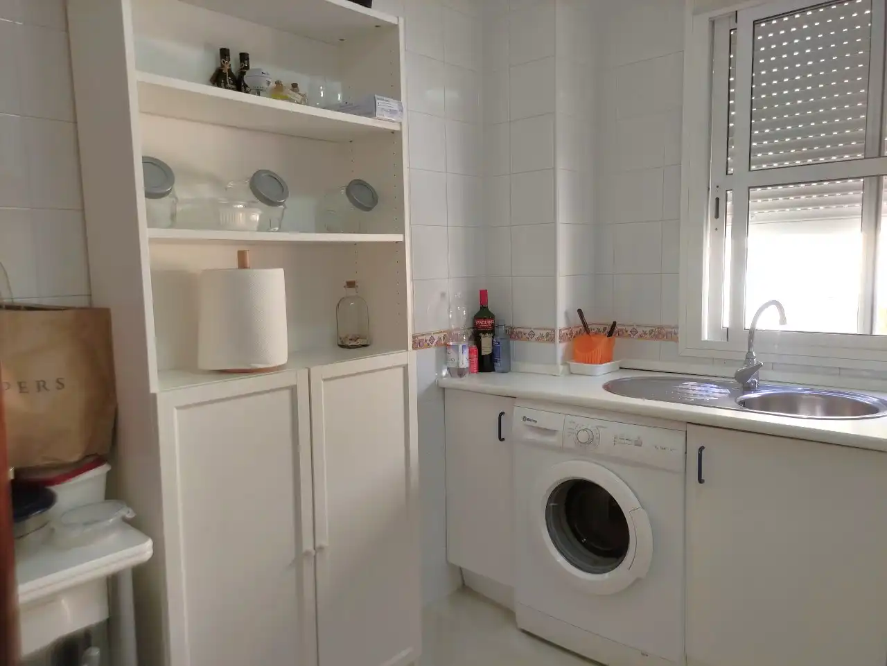 Cocina de Piso de alquiler en Sanlúcar de Barrameda con Aire acondicionado, Calefacción y Terraza