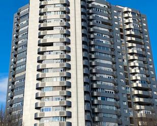 Exterior view of Flat to rent in  Madrid Capital  with Air Conditioner, Heating and Parquet flooring