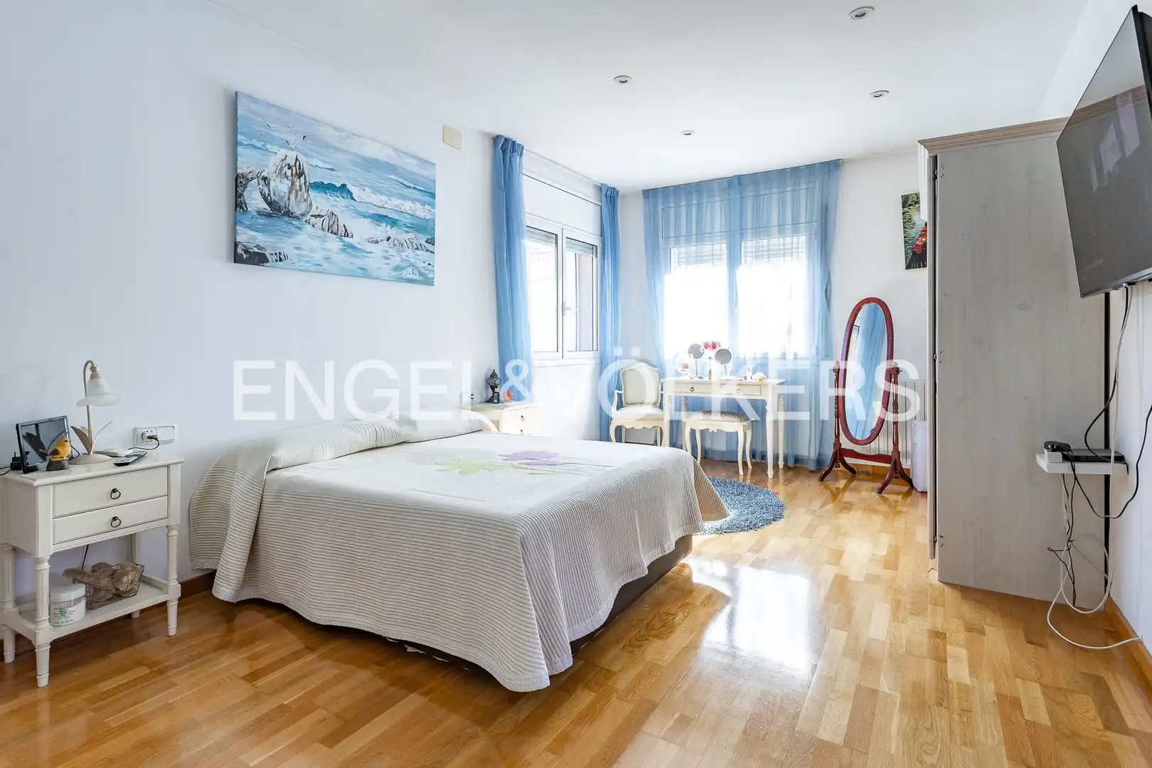 Bedroom of Houses for sale in Sant Cugat del Vallès  with Air Conditioner, Heating and Private garden