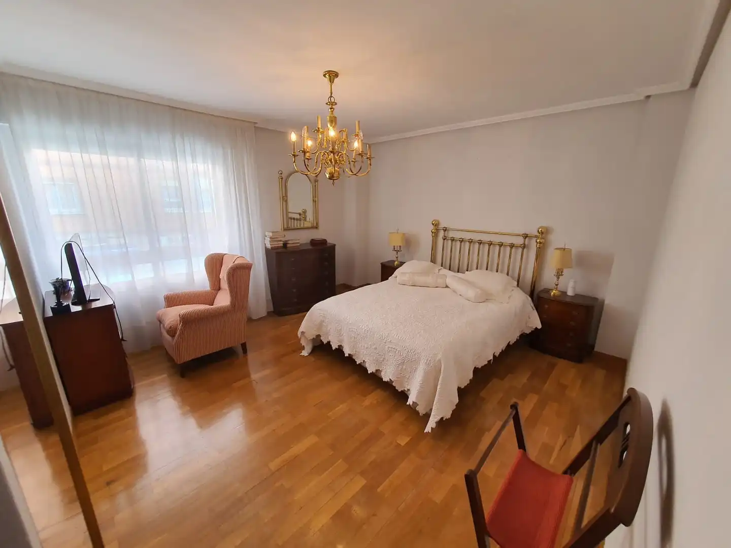 Schlafzimmer von Wohnung zum Verkauf in Palencia mit Heizung, Parkett und Abstellraum